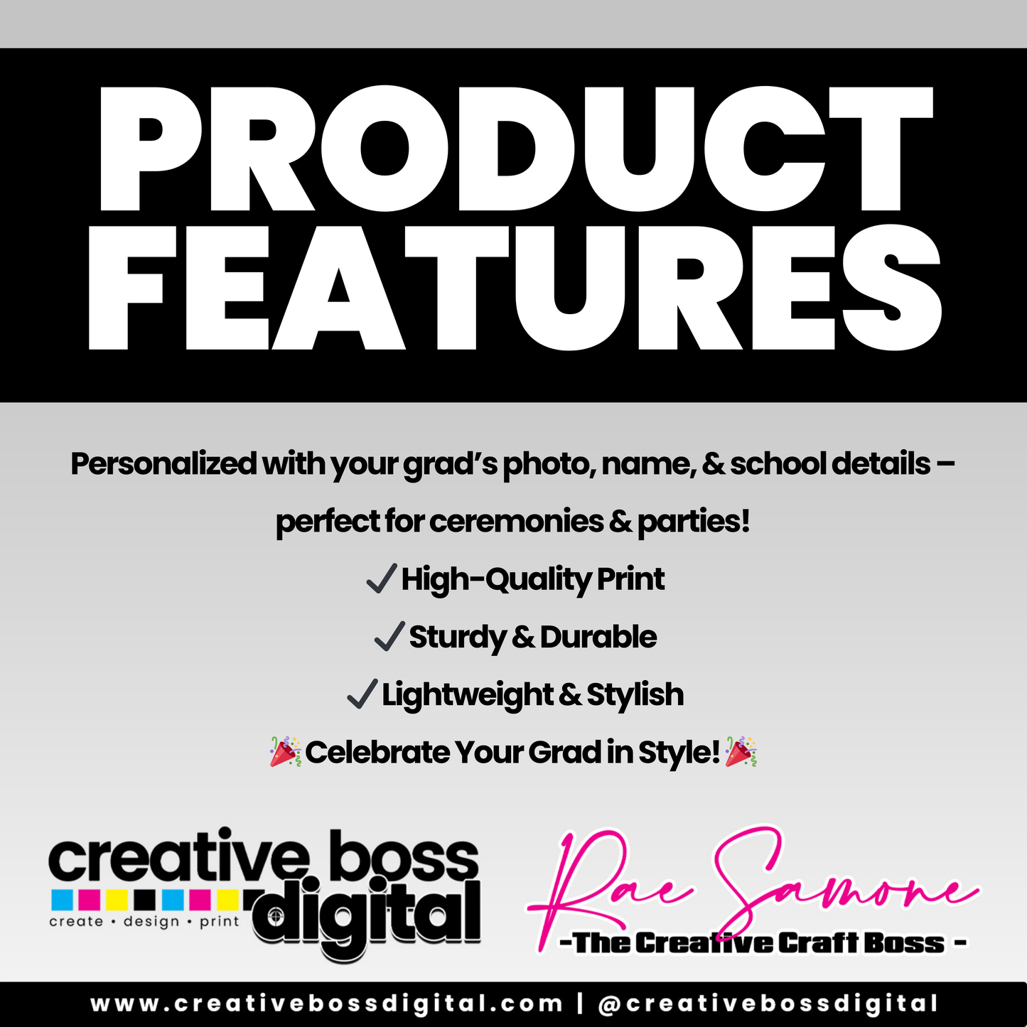 Custom Grad Fans