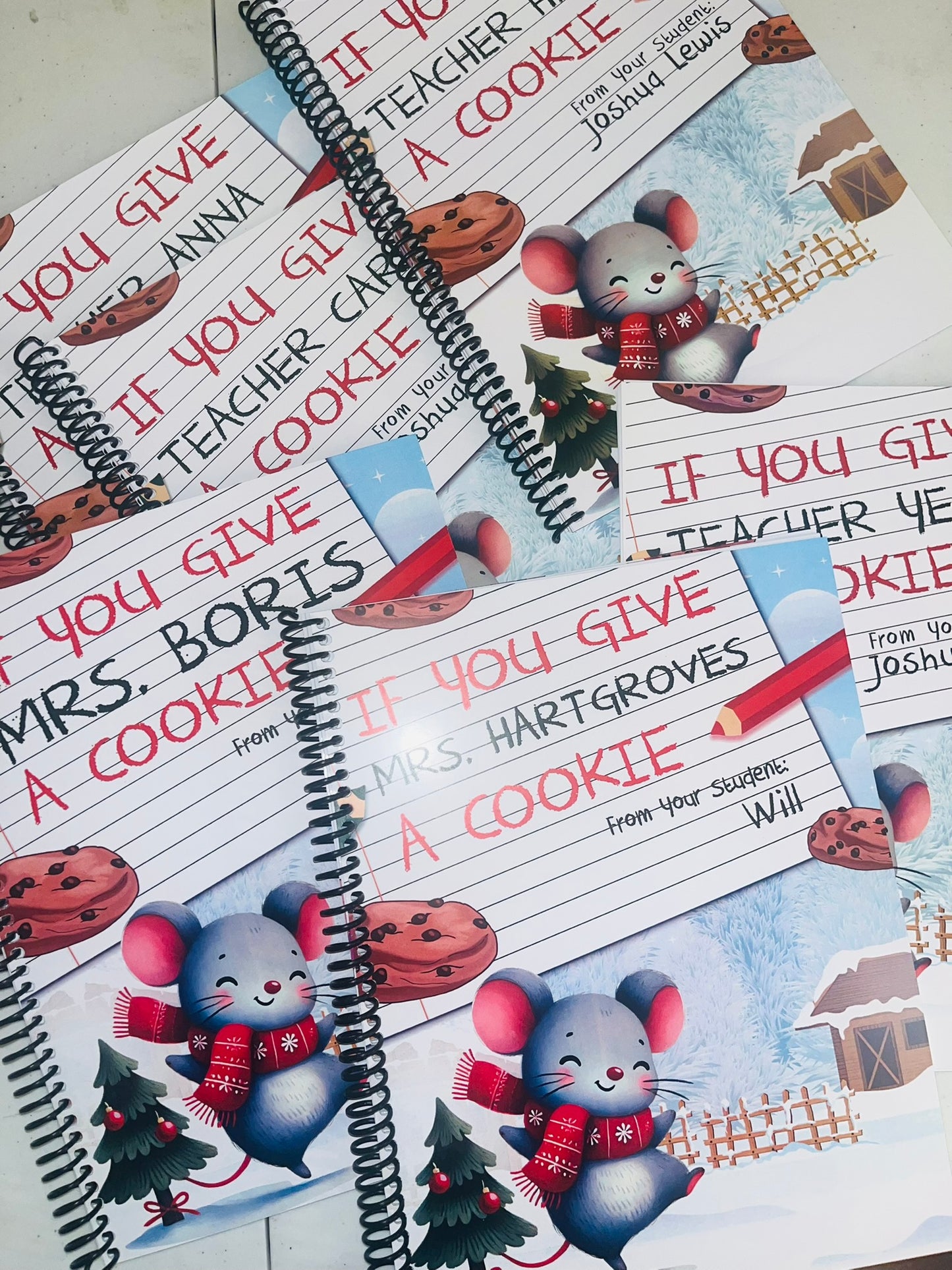 Give Your Teacher a Cookie Gift Card Book image 4