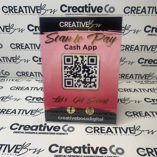 Custom Scan to Pay Sign – Simplify Payments and Promote Your Brand! image 1