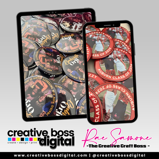 Custom 3" Sports Team Buttons