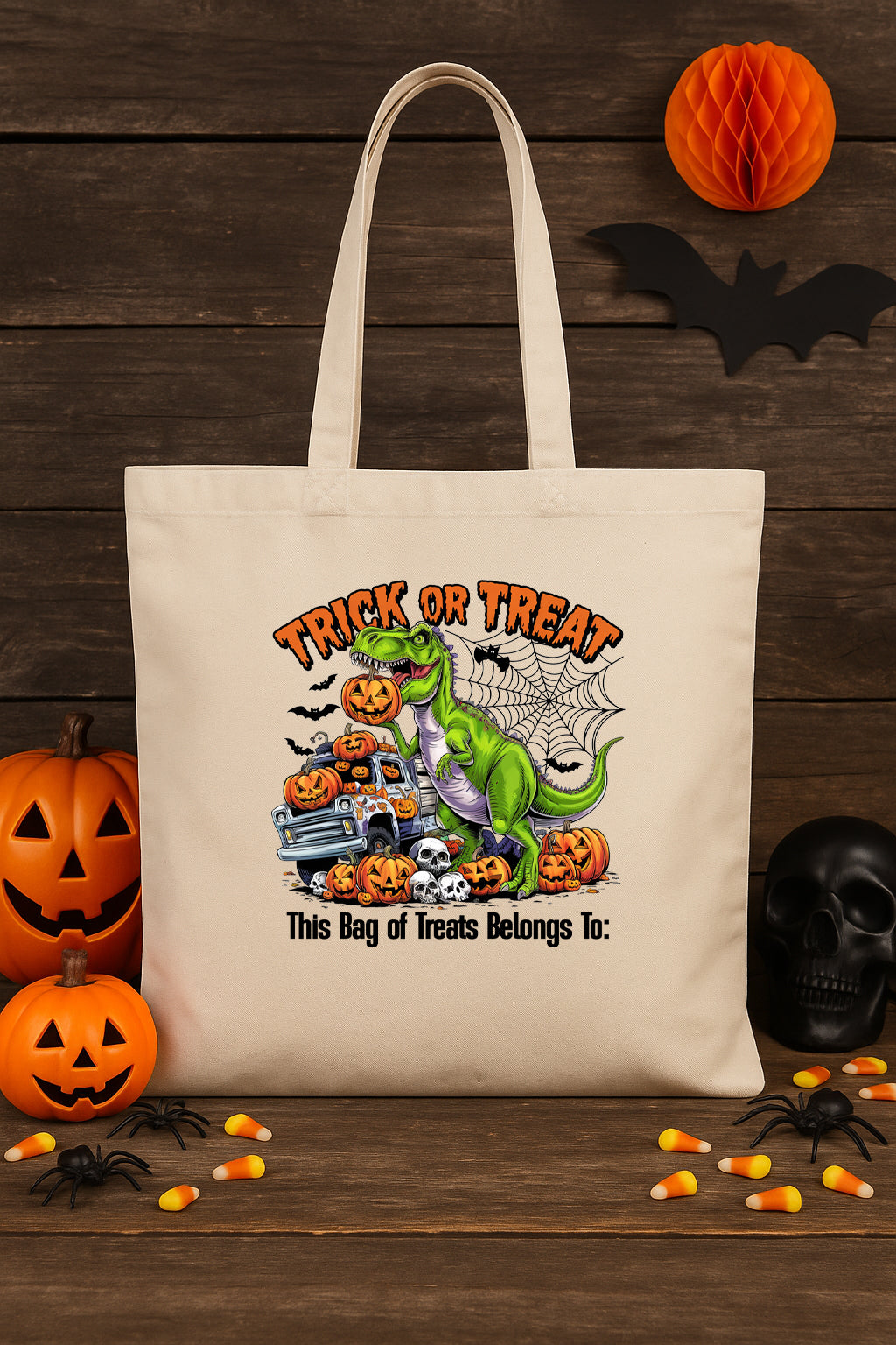 Personalized Halloween Trick or Treat Bags β 6 Cute Spooky Designs