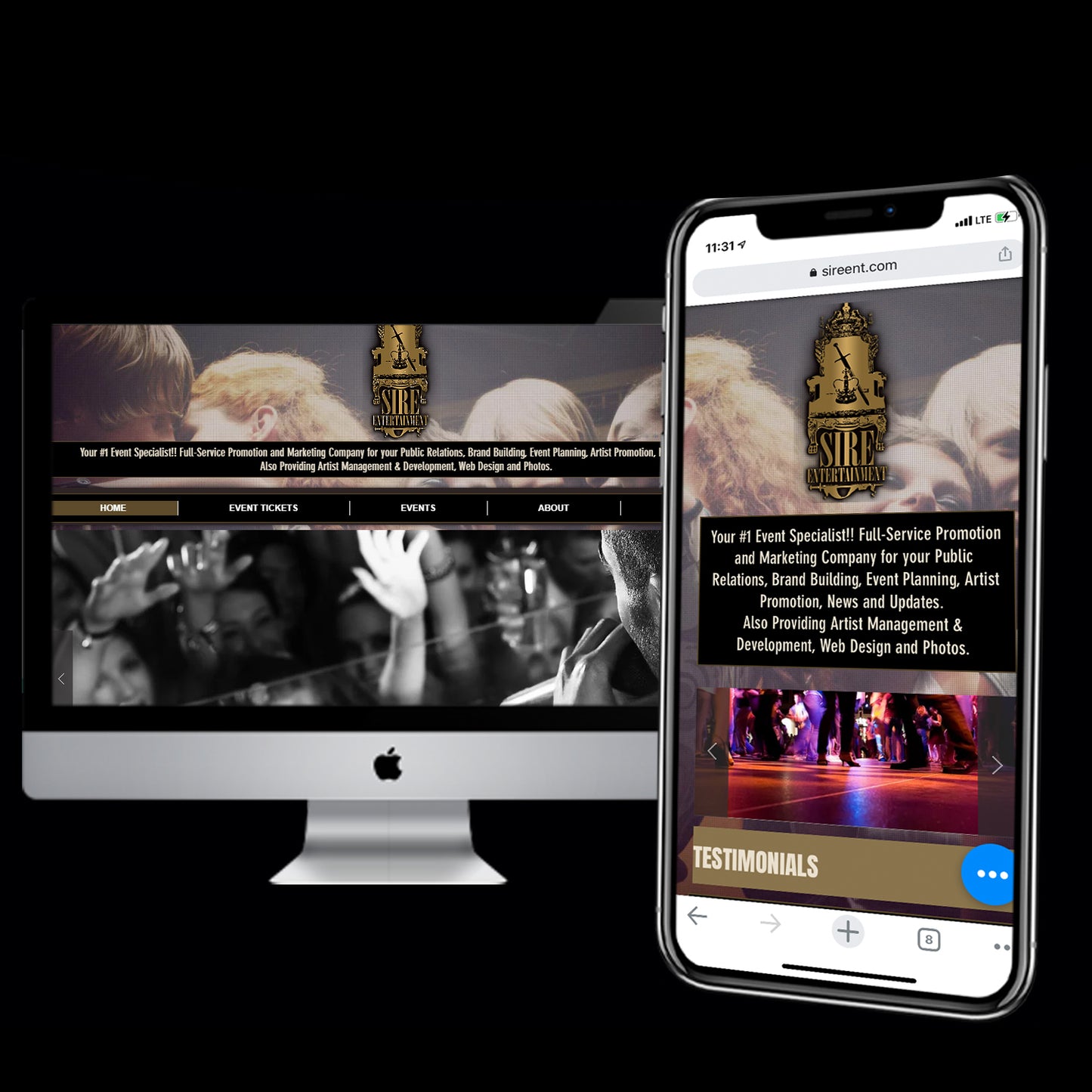4 Page Website Design image 3