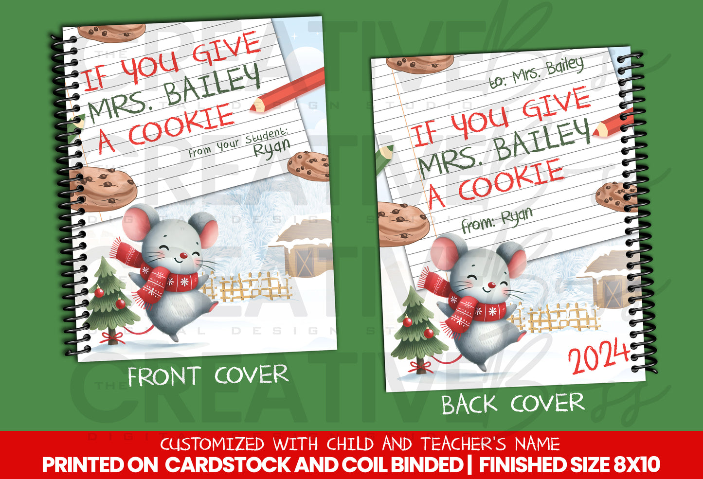 Give Your Teacher a Cookie Gift Card Book image 0