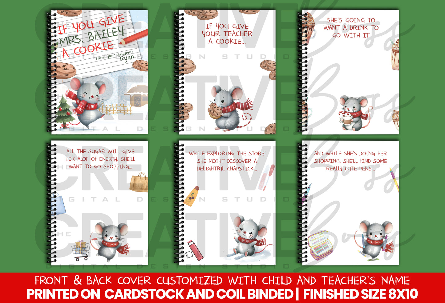 Give Your Teacher a Cookie Gift Card Book image 2