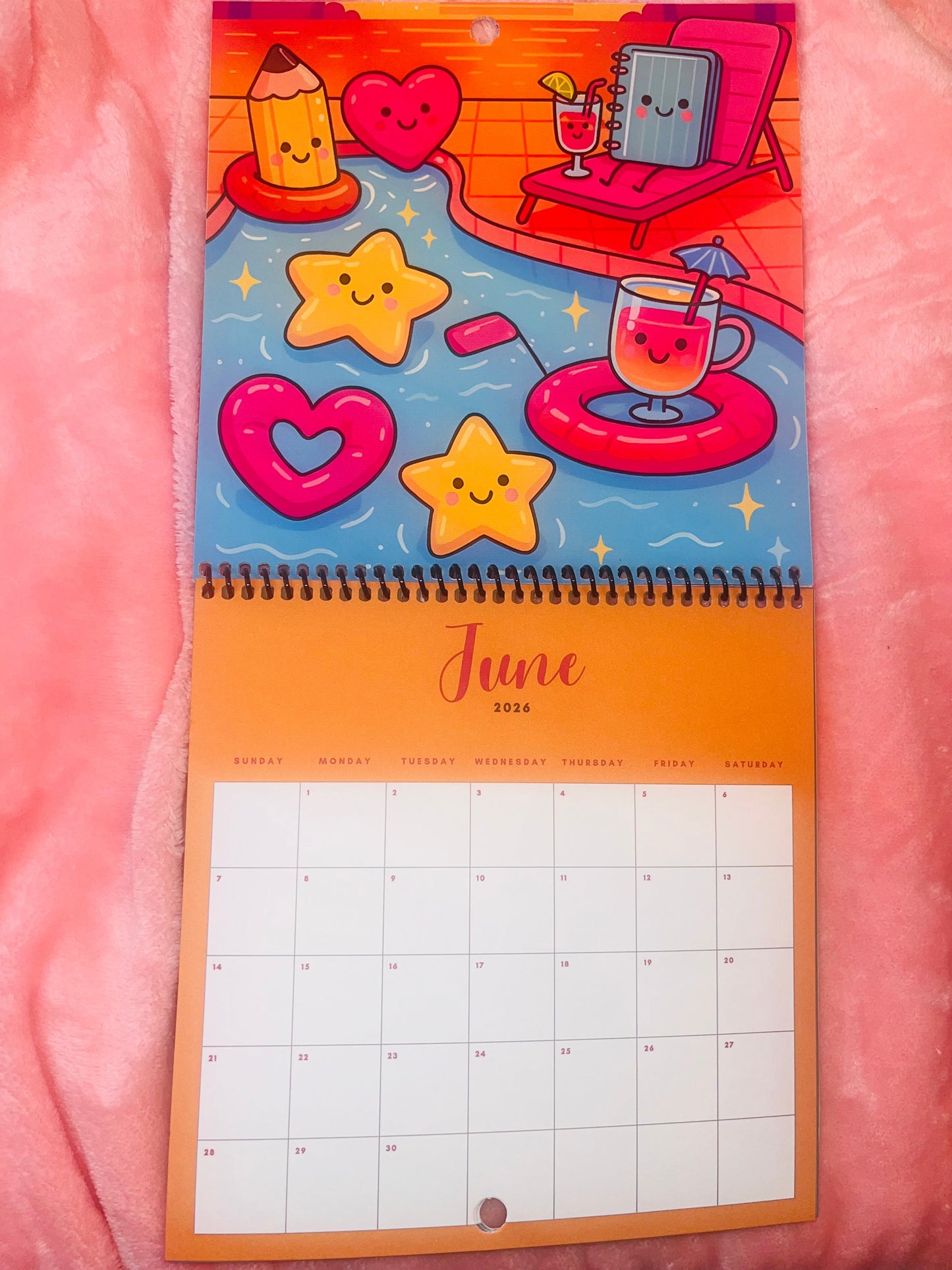 2026 Dreamberry Village™ Wall Calendar – Cute Kawaii Seasonal Art | Kawaii Calendar | Harbor & Grace Co.