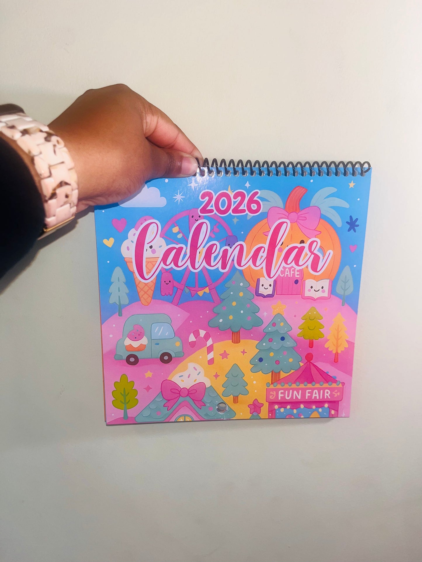 2026 Dreamberry Village™ Wall Calendar – Cute Kawaii Seasonal Art | Kawaii Calendar | Harbor & Grace Co.