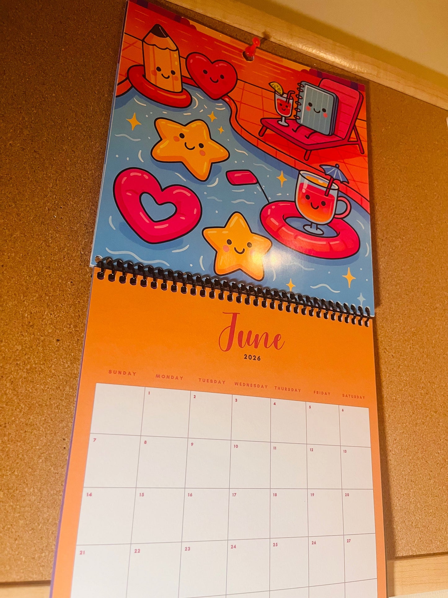 2026 Dreamberry Village™ Wall Calendar – Cute Kawaii Seasonal Art | Kawaii Calendar | Harbor & Grace Co.