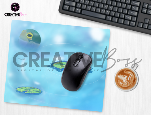 Lily Hop Mouse Pad image 0