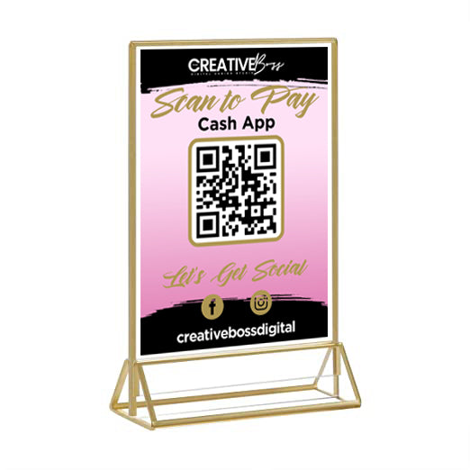 Custom Scan to Pay Sign – Simplify Payments and Promote Your Brand! image 2