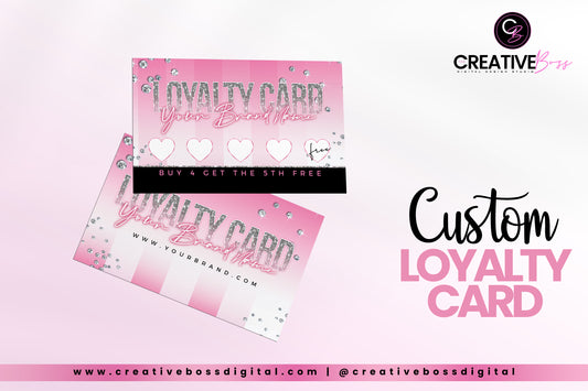 Glam Rewards Cards – Diamonds & Loyalty Shine Bright image 0