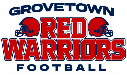 🏈 Custom Name Printing for Red Warriors 9-10 Jerseys  🏈