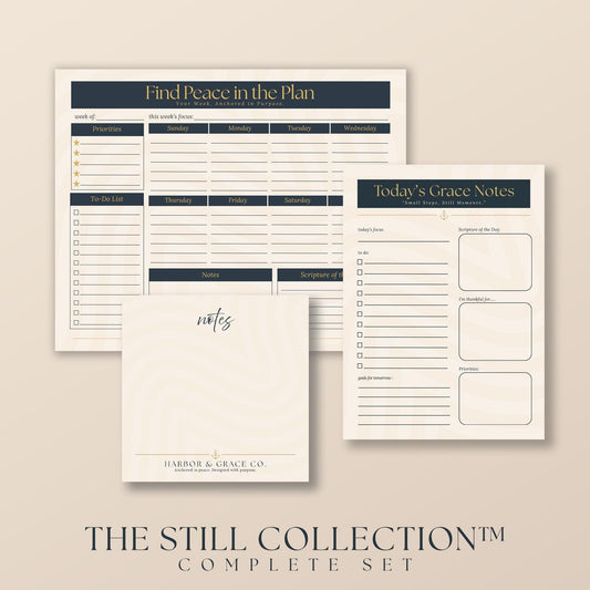 The Still Collection™ 3-Piece Faith Stationery Set